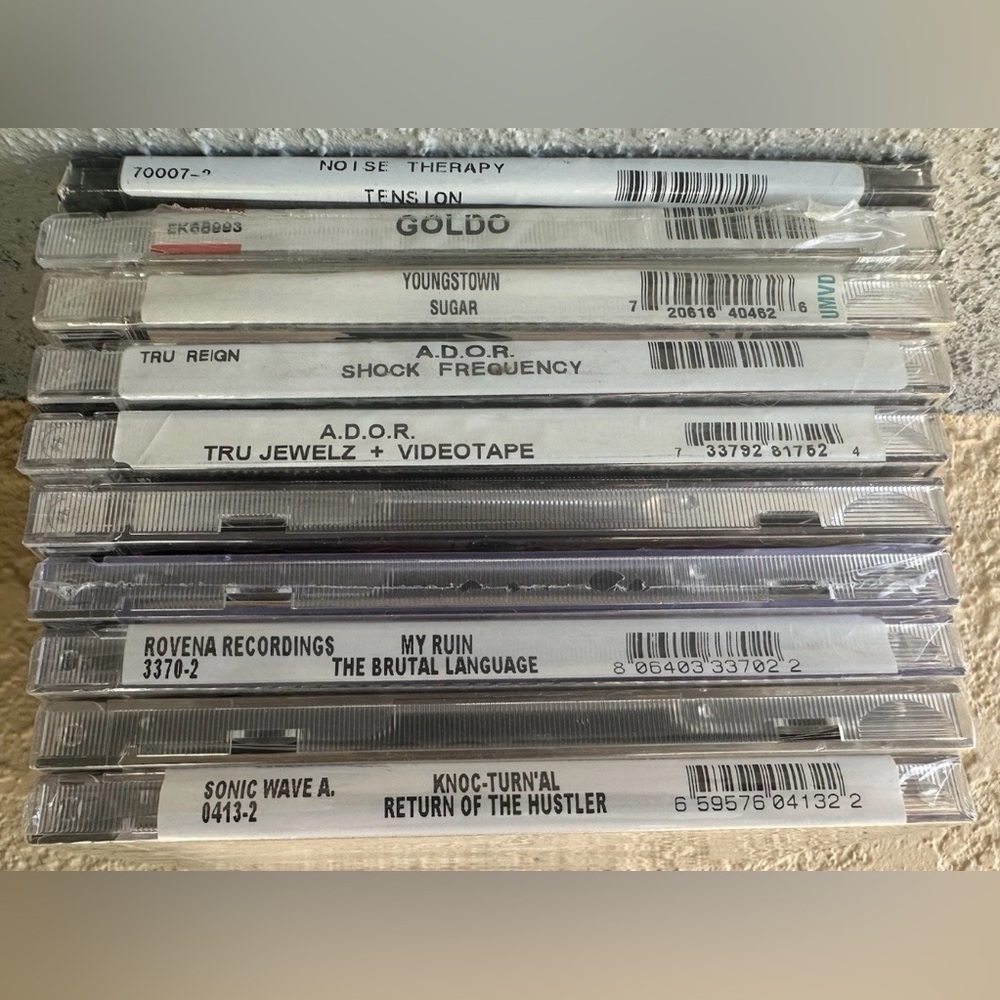 10 CD Mixed Genres / Rap - New Sealed
Old Stock - Lot 2